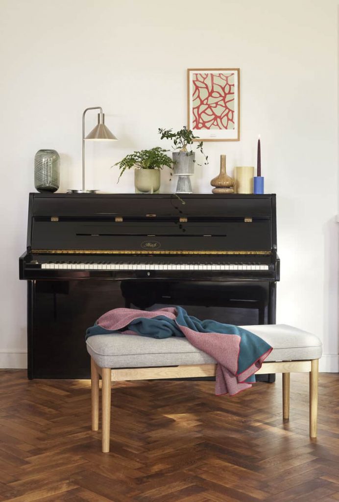 Blumentopf PLINTH, 2er-Set, grau, Keramik, Hübsch
