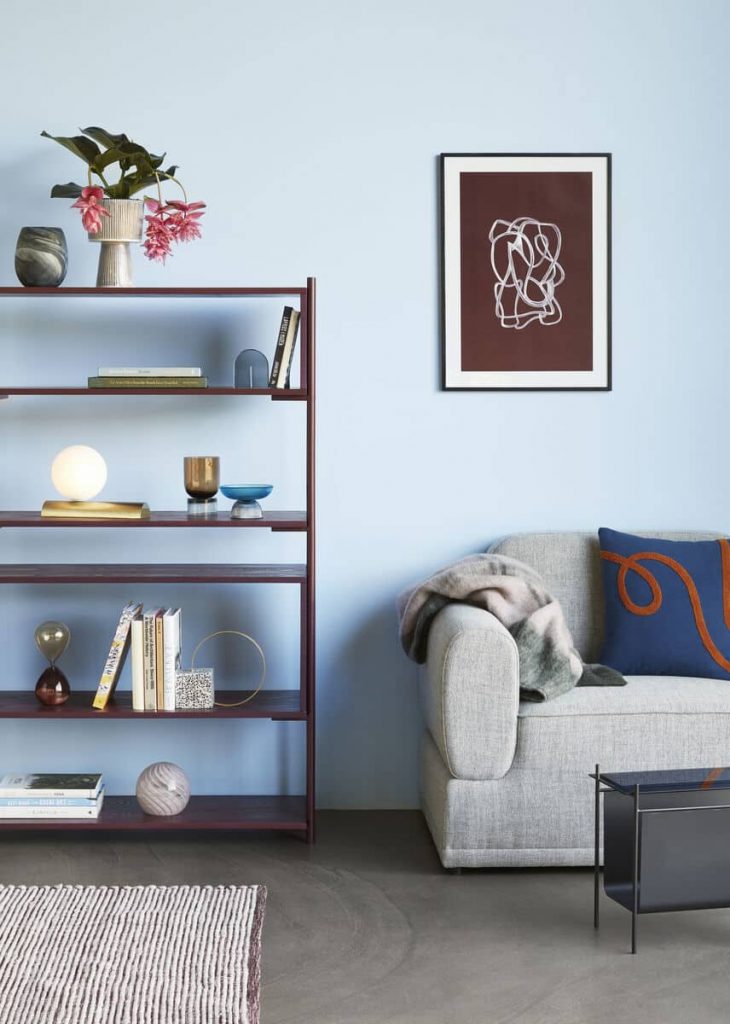 Blumentopf PLINTH, 2er-Set, grau, Keramik, Hübsch