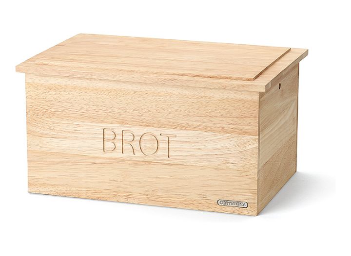 Brotkasten 34,5 x 23 cm, mit Deckel/Schneidebrett, Continenta