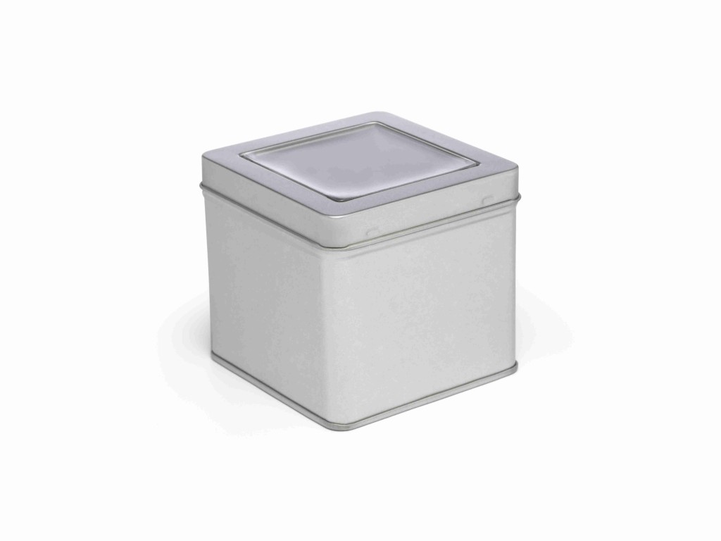 Teebox für losen Tee, 4 Dosen, mit Tee Messlöffel, schwarz, Bredemeijer