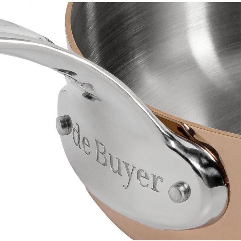 Sauteuse PRIMA MATERA 24 cm, für Induktion, Kupfer, de Buyer