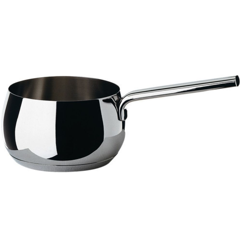 Stielkasserolle MAMI 16 cm, Edelstahl, Alessi