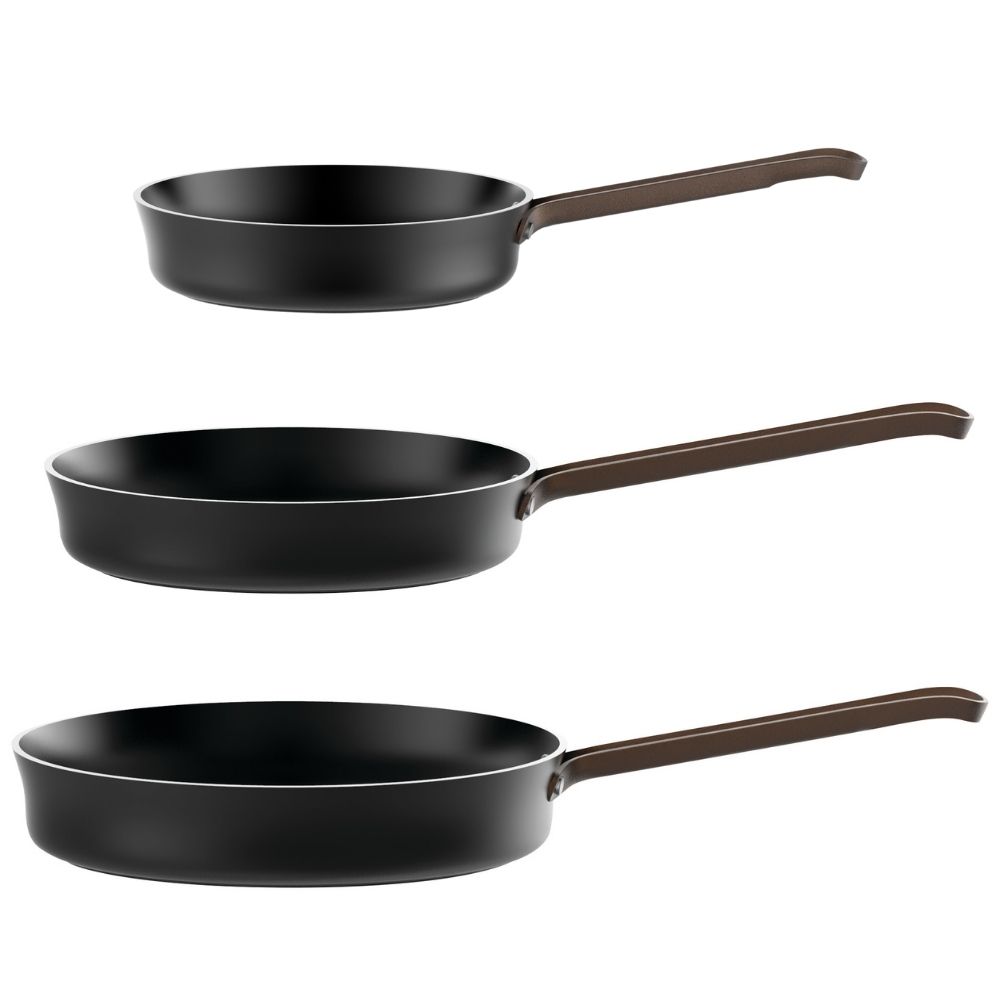Universalpfanne EDO 24 cm, schwarz, Alessi