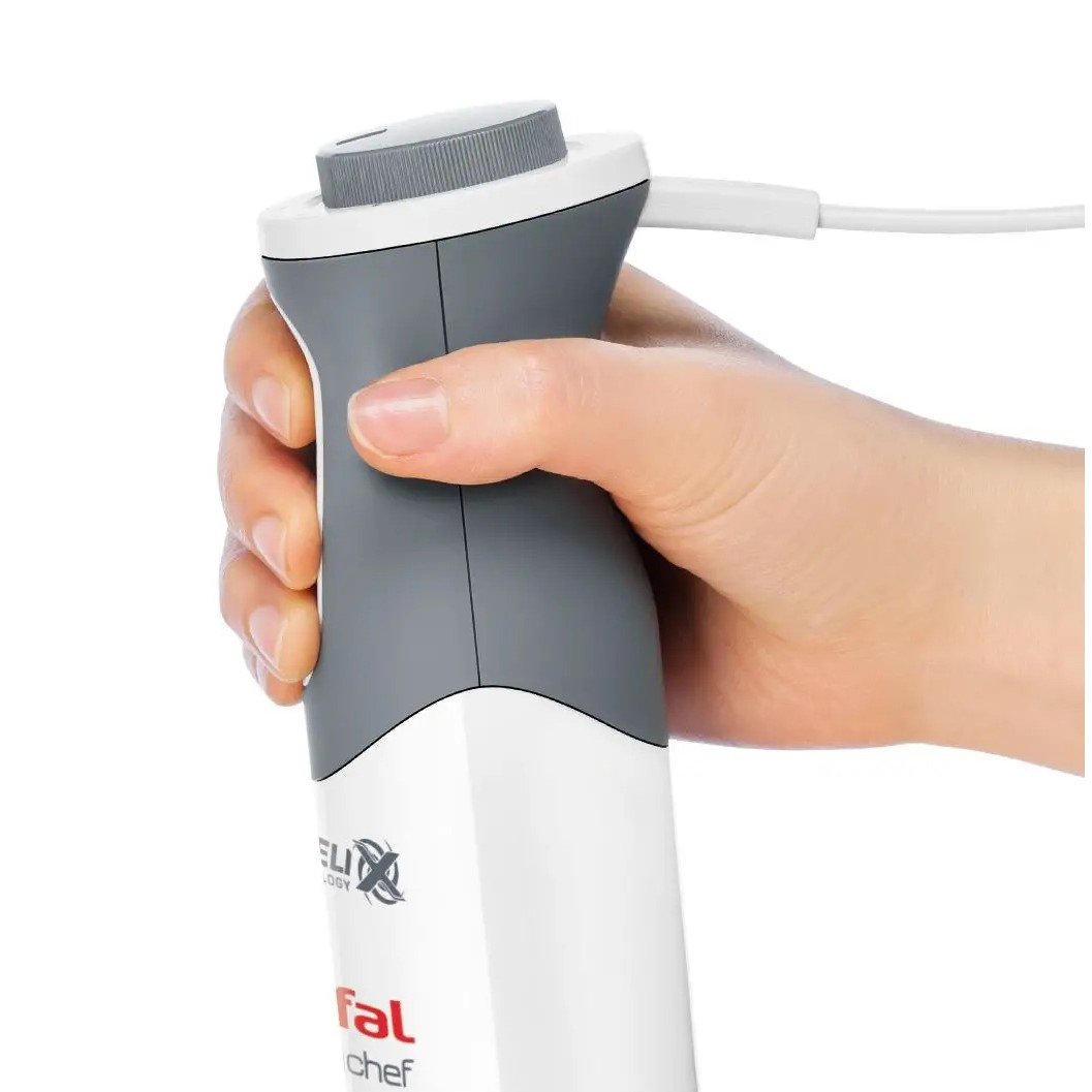 Stabmixer OPTICHEF HB643138 3in1, weiß, Tefal