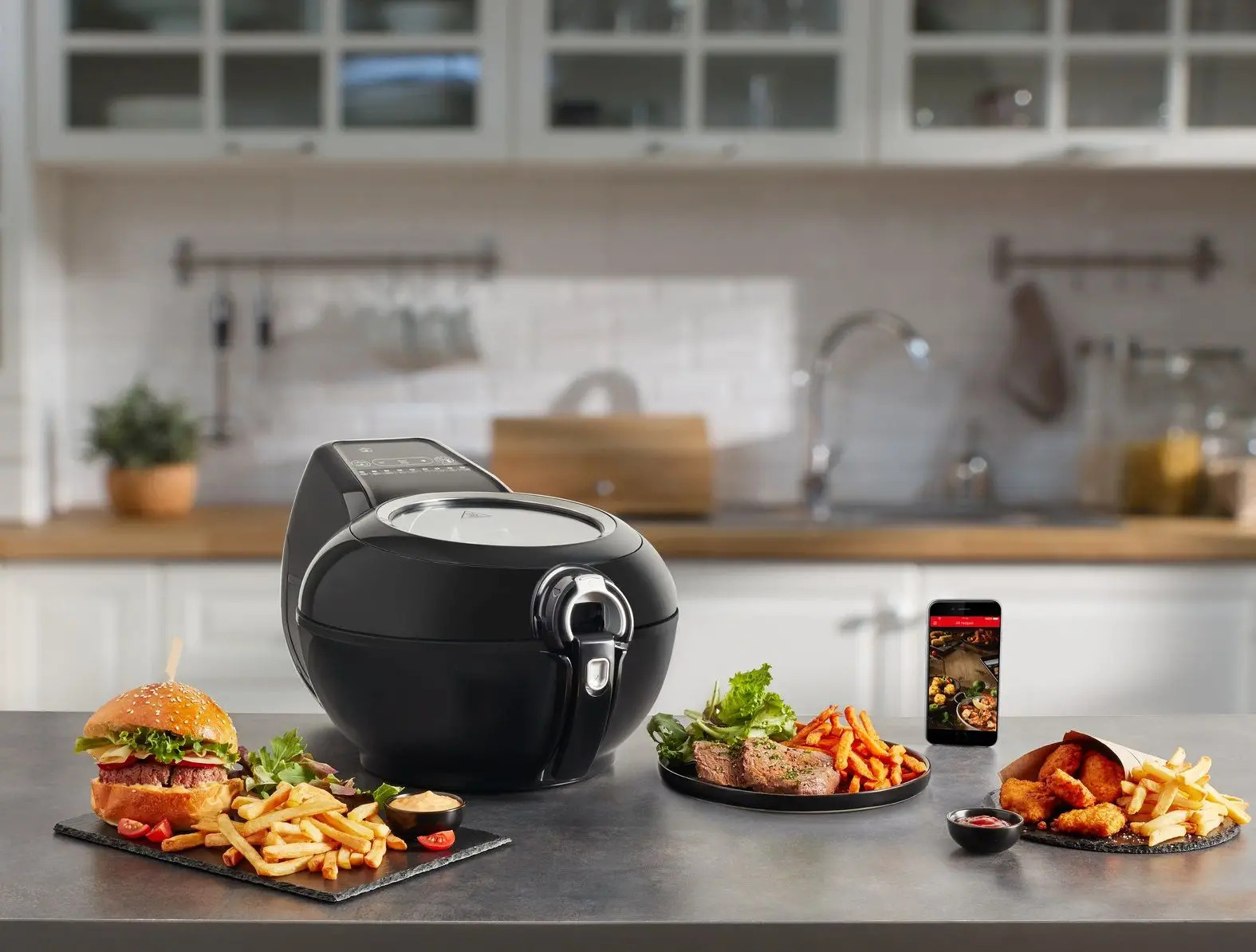Heißluftfritteuse ACTIFRY GENIUS XL 2v1 YV970815, Tefal