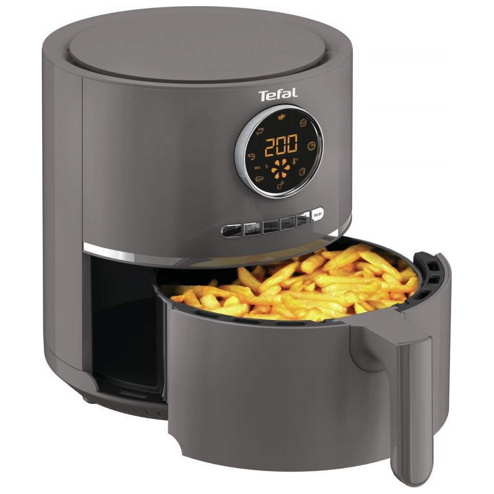 Heißluftfritteuse ULTRA FRY DIGITAL EY111B15, grau, Tefal