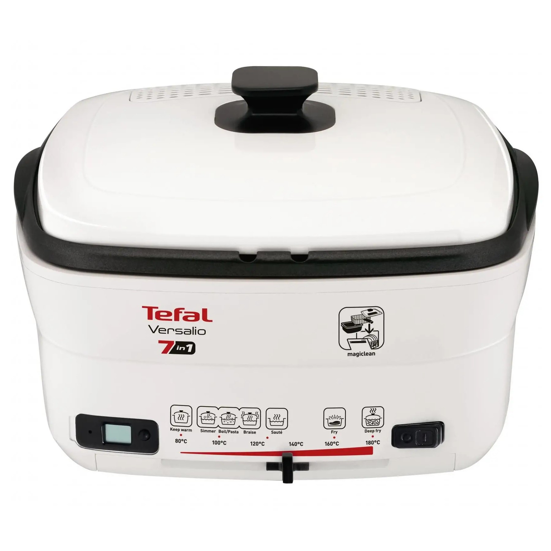 Fritteuse VERSALIO DE LUXE FR490070 7in1, weiß, Tefal