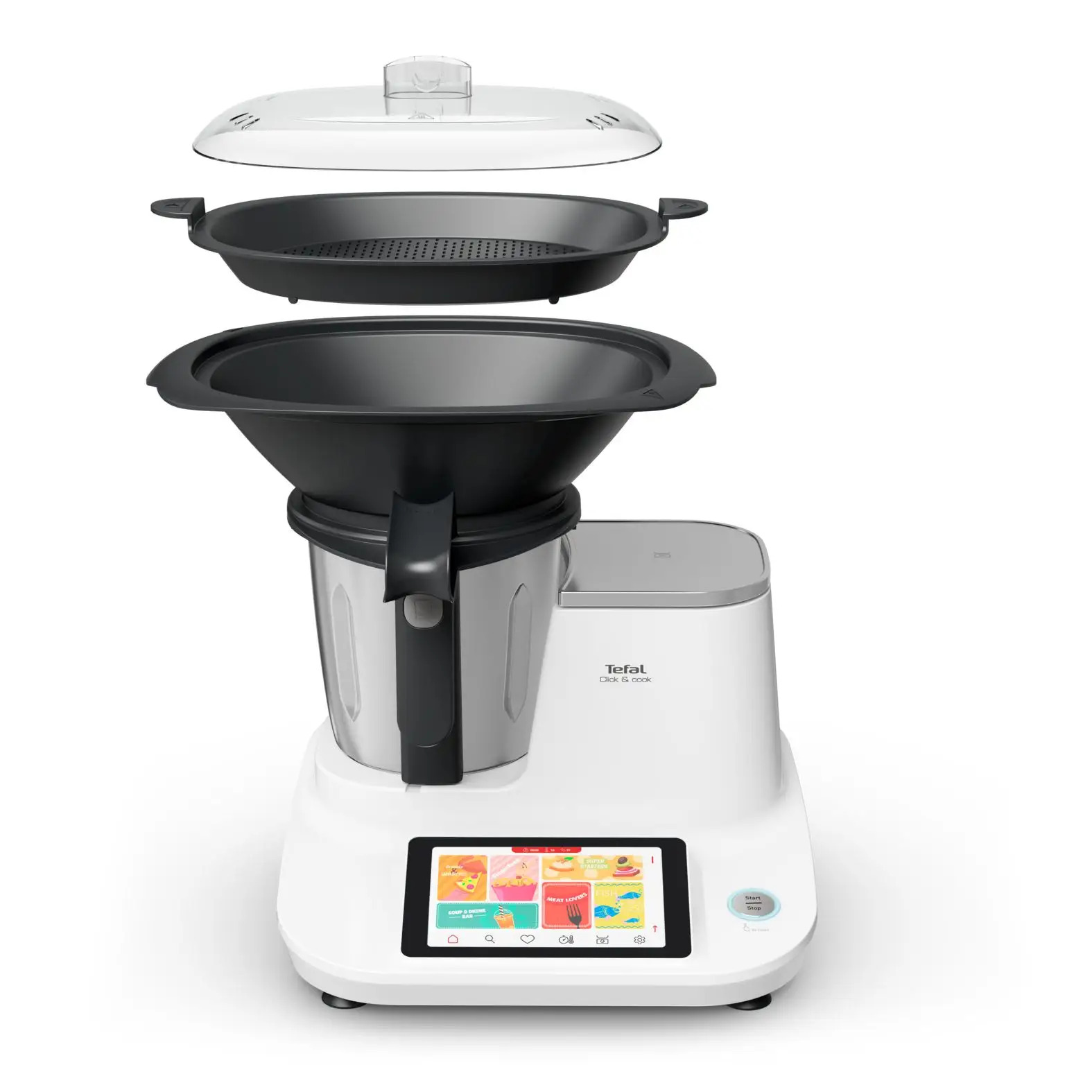 Multikocher elektrisch CLICK&COOK FE506130, Tefal