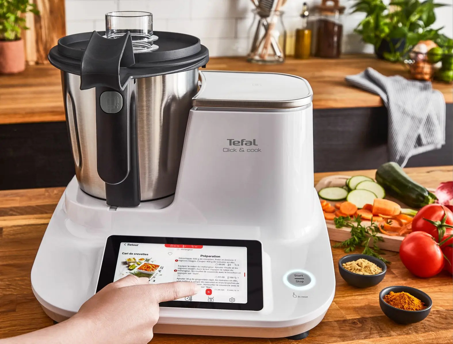 Multikocher elektrisch CLICK&COOK FE506130, Tefal