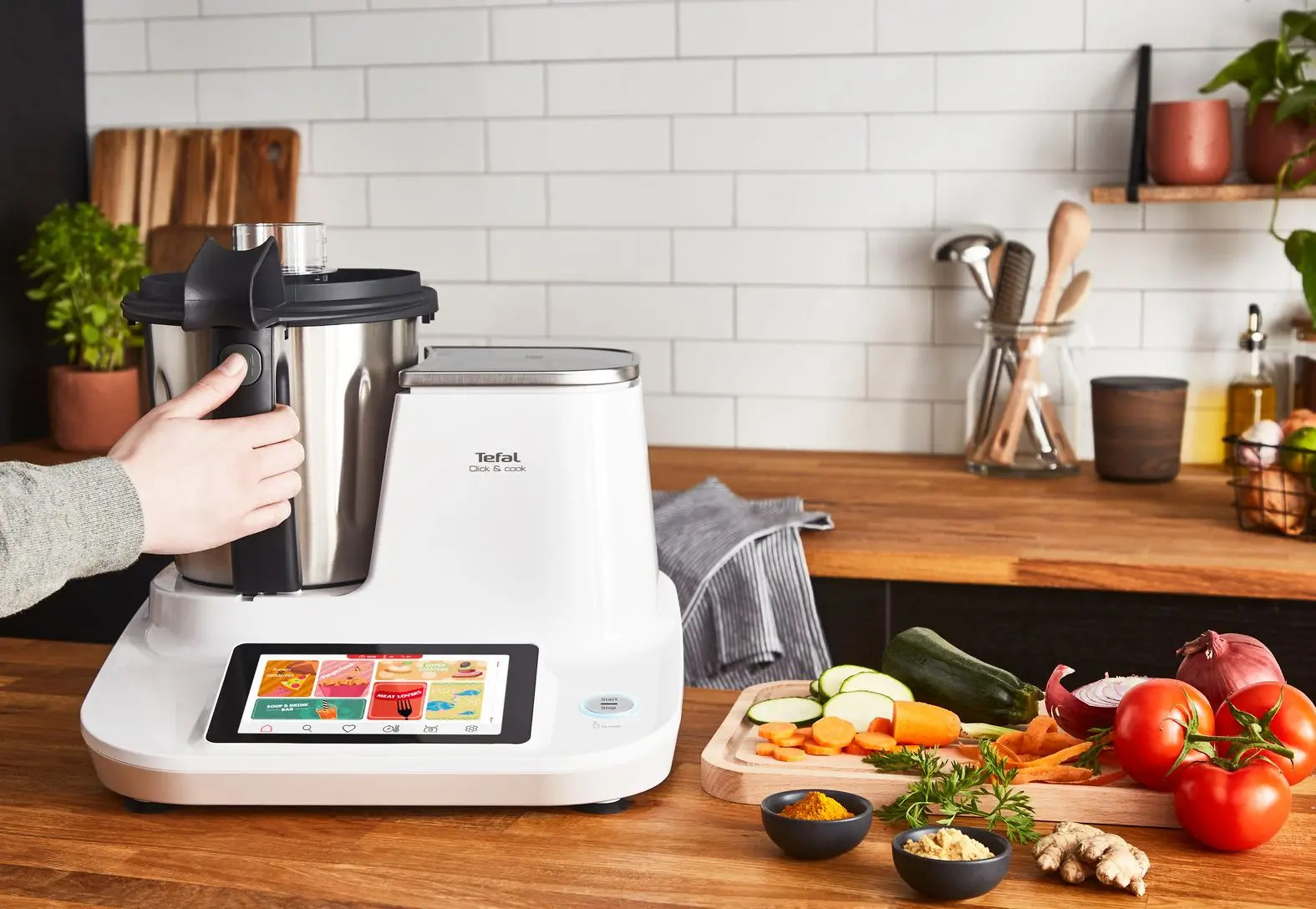 Multikocher elektrisch CLICK&COOK FE506130, Tefal