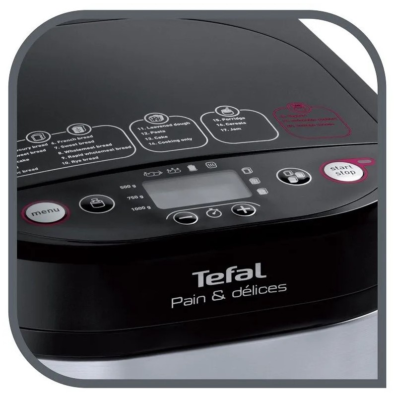 Brotbackautomat PAIN ET DELICE PF240E38, Tefal