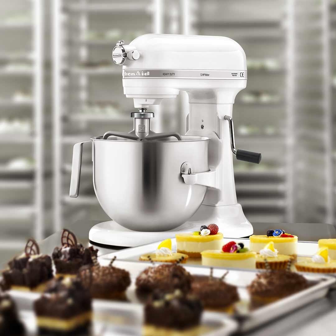 Küchenmaschine HEAVY DUTY 6,9 l, weiß, KitchenAid