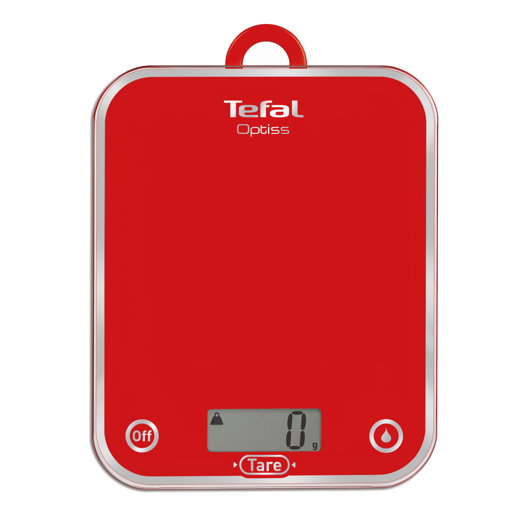 Küchenwaage digital OPTISS BC5003V1, rot, Tefal