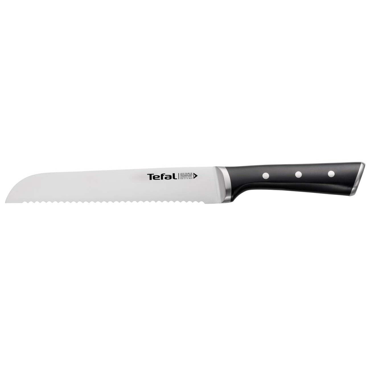 Brotmesser ICE FORCE K2320414 20 cm, Edelstahl, Tefal