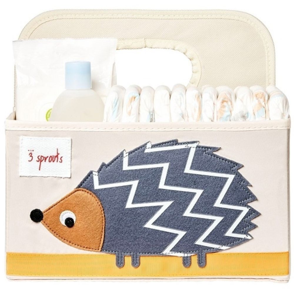 Windelutensilo HEDGEHOG, beige, 3 Sprouts