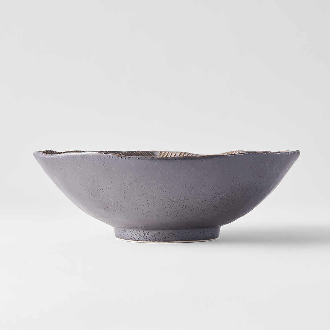 Servierschale AKANE GREY 24/22 cm, MIJ