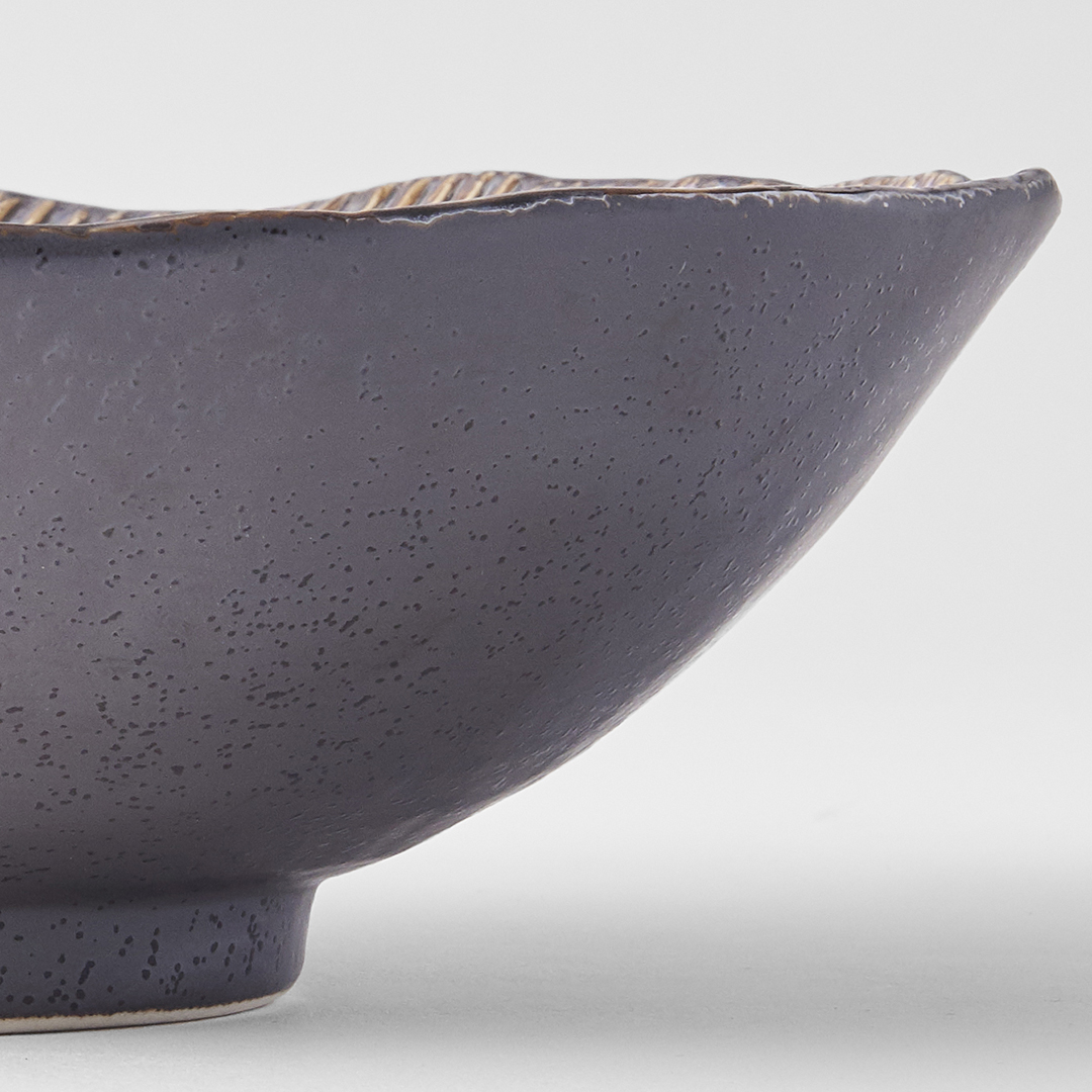Servierschale AKANE GREY 24/22 cm, MIJ