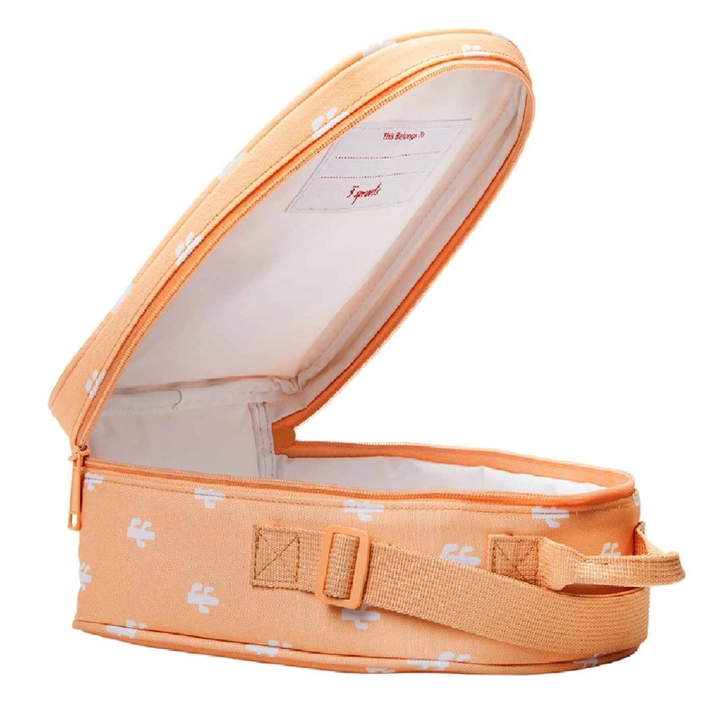Kinder Lunch Bag Rucksack LAMA, 20 cm, orange, 3 Sprouts