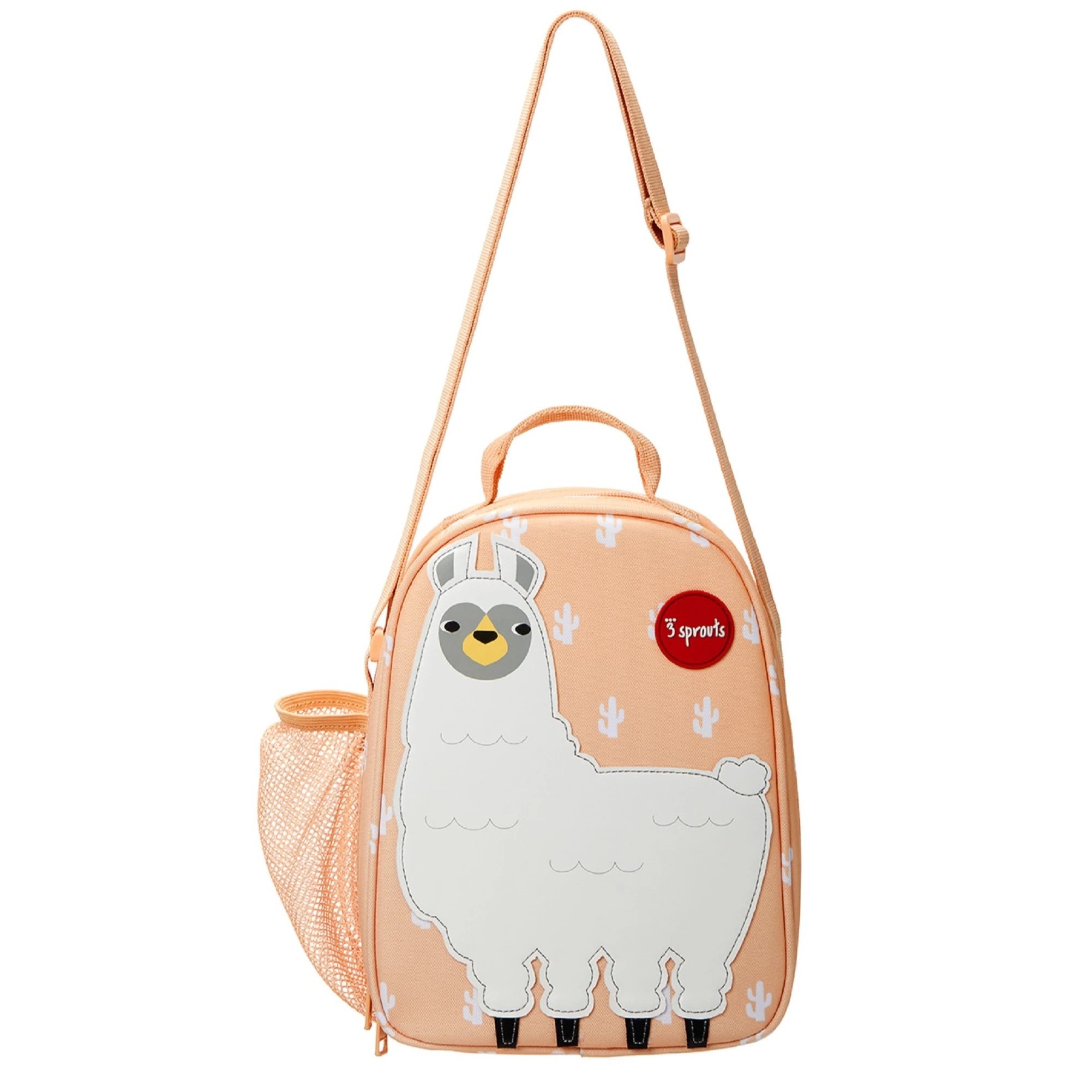 Kinder Lunch Bag Rucksack LAMA, 20 cm, orange, 3 Sprouts