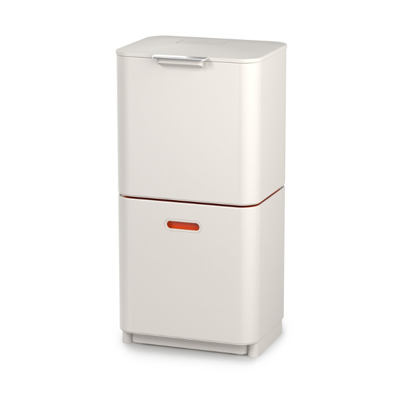 Abfalltrennungs- und Recyclingbehälter TOTEM MAX 30061 60 l, beige, Joseph Joseph
