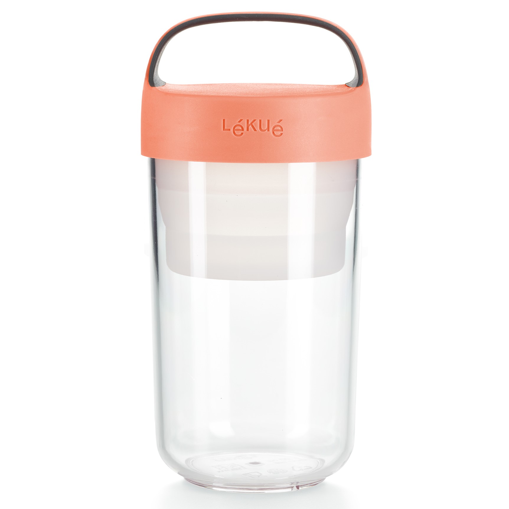Snackbox Dose TO GO 600 ml, Coral, Lékué