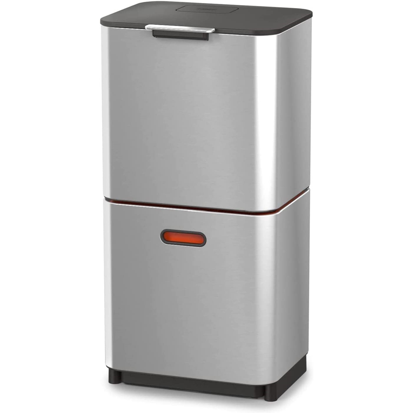 Abfalltrennungs- und Recyclingbehälter TOTEM MAX 30060 60 l, Edelstahl, Joseph Joseph