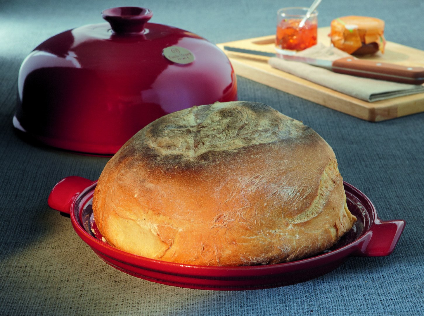 Brotbackform rot Burgund Emile Henry