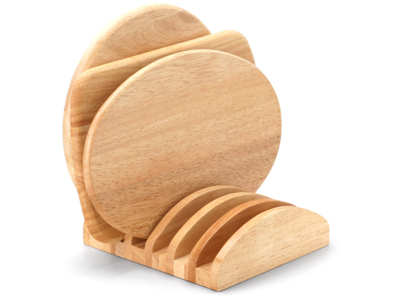 Bretterständer 20,5 x 18 cm, braun, Holz, Continenta