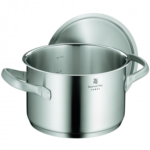 Topf GOURMET PLUS 20 cm, Edelstahl matt, WMF