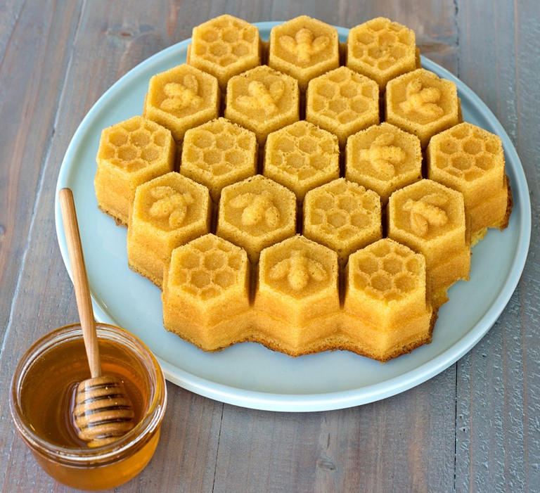 Backform HONEYCOMB, Gold, Nordic Ware