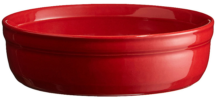 Crème Brûlée Schale 12 cm, 2er-Set, burgunderrot, Emile Henry