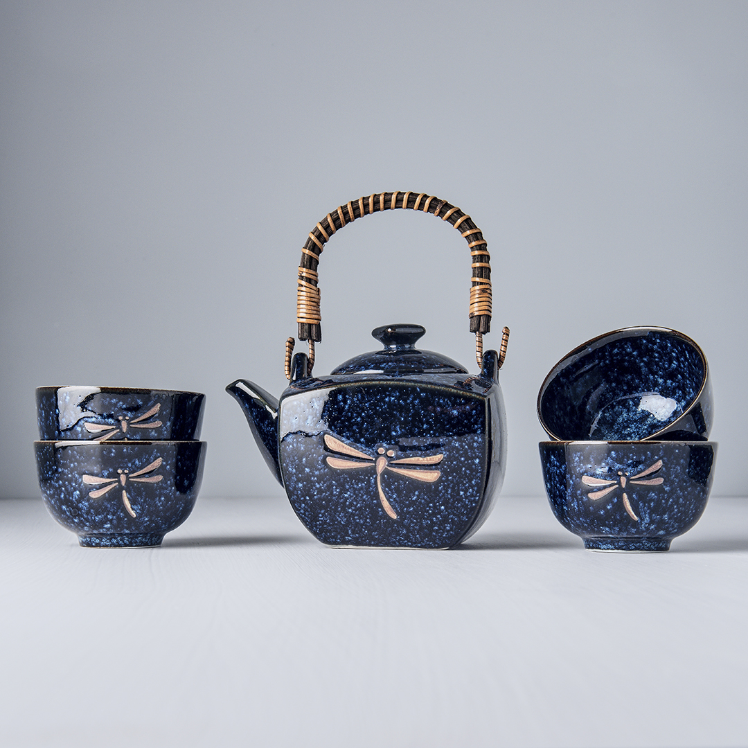 Tee Set DRAGONFLY, 5-teilig, MIJ