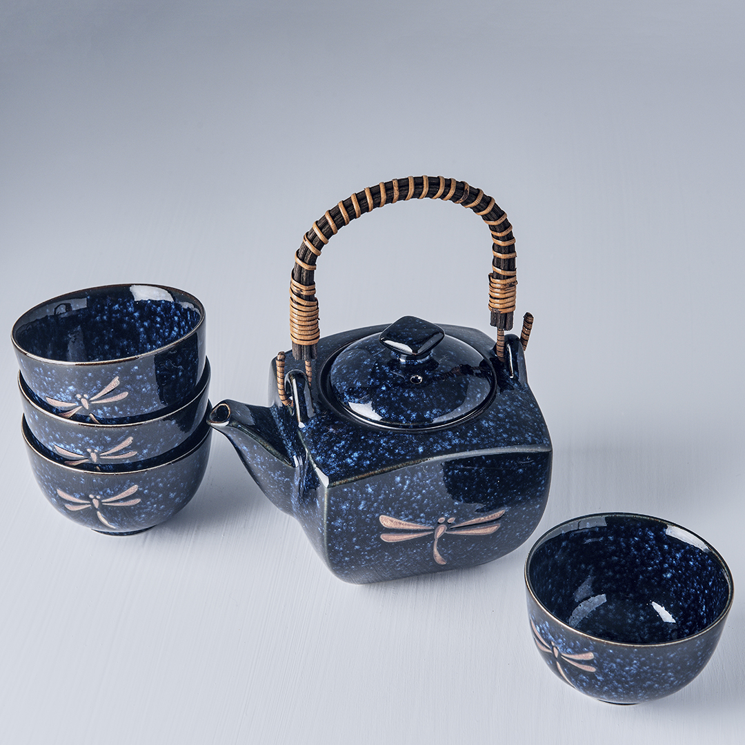 Tee Set DRAGONFLY, 5-teilig, MIJ