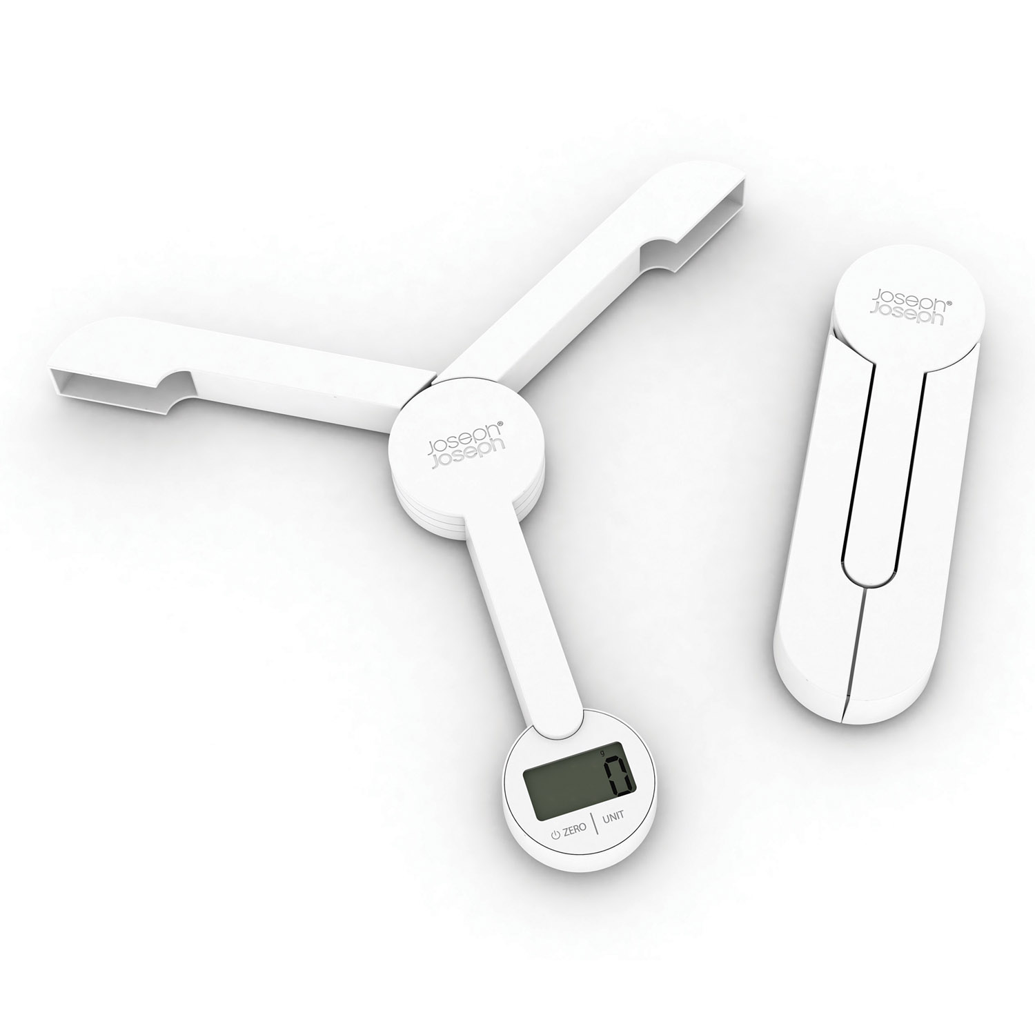 Küchenwaage digital TRISCALE, weiß, Joseph Joseph