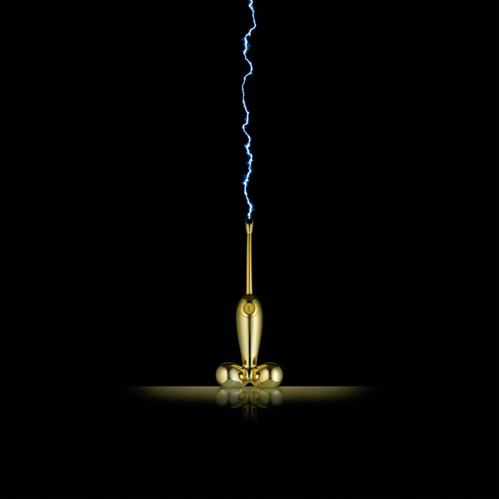 Lichtbogenfeuerzeug FIREBIRD, rosa, Alessi