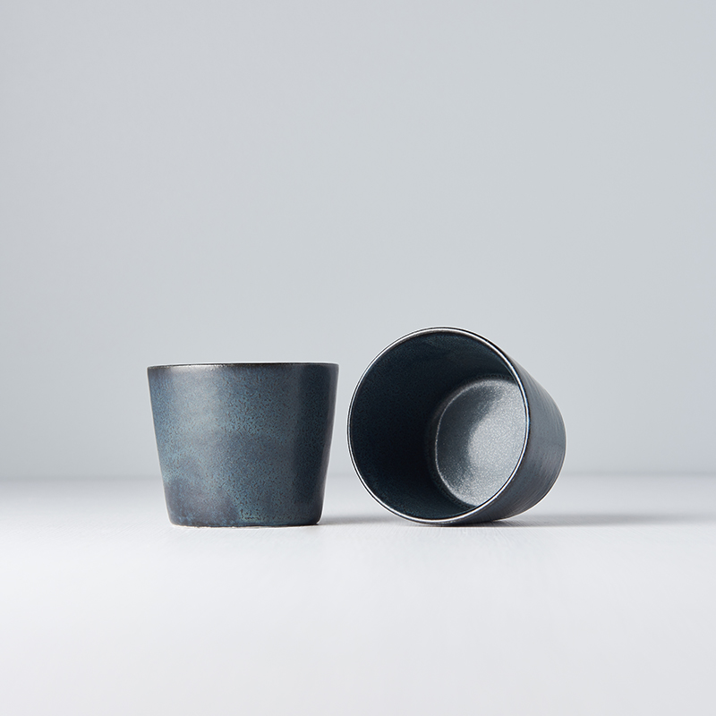 Teetasse BLUE & BLACK 190 ml, MIJ