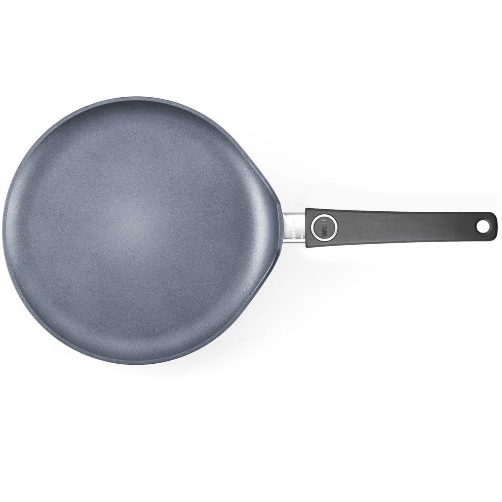 Crepes-Pfanne DIAMOND LITE 26 cm, für Induktion, Titanium, WOLL