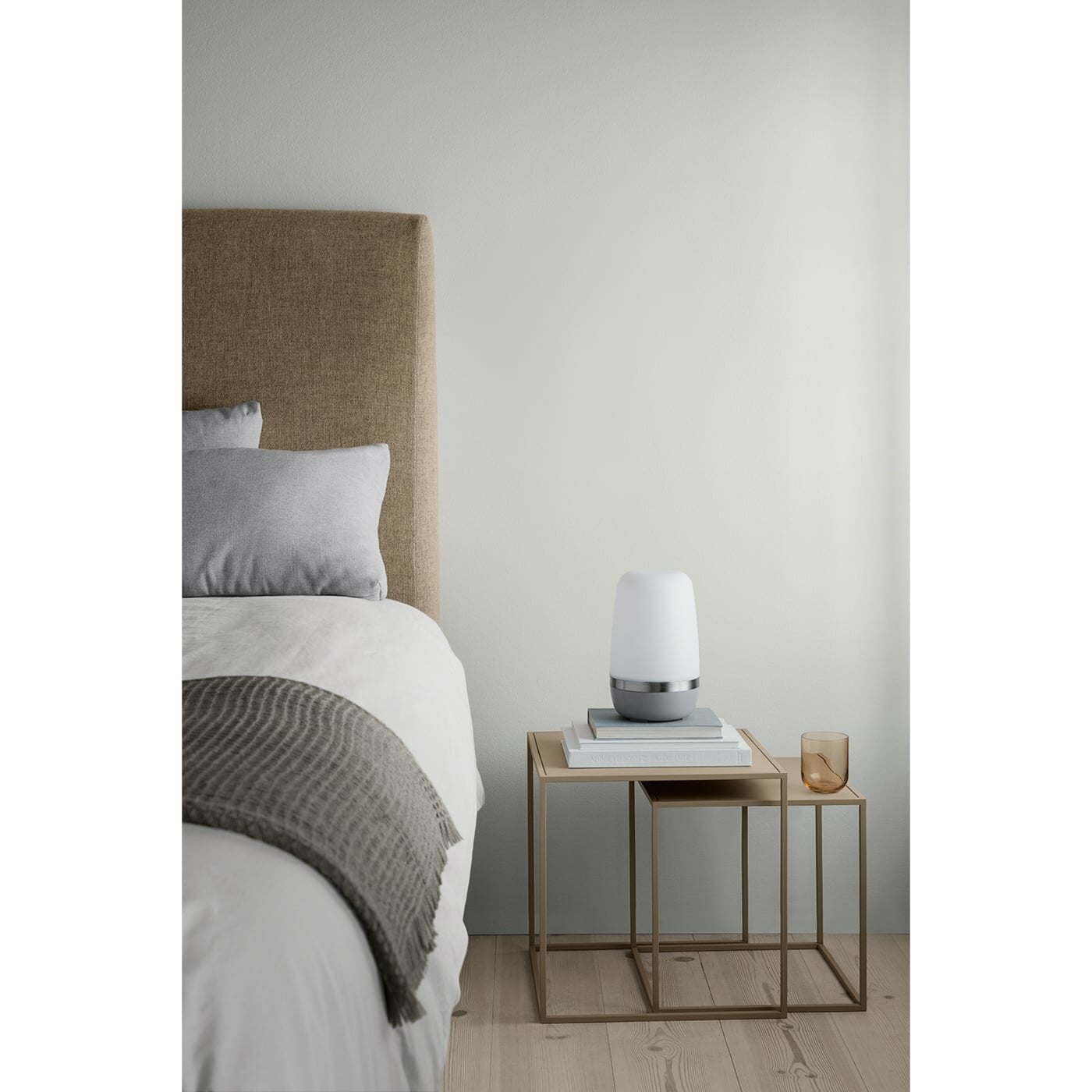 Portable Tischleuchte SPIRIT L, LED, grau, Blomus