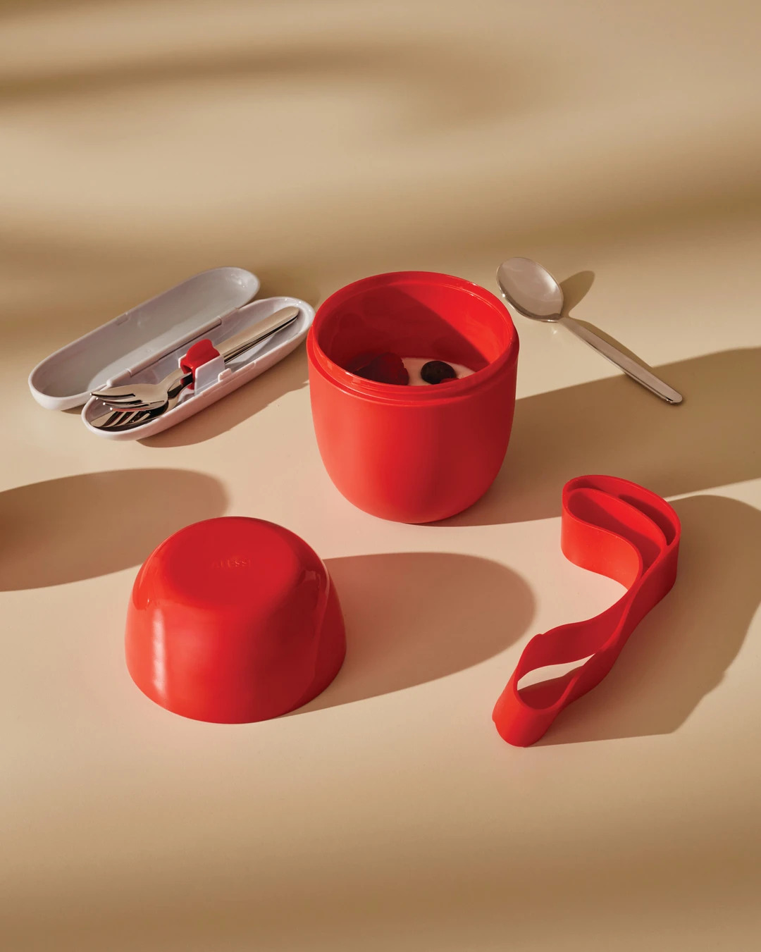 Lunchbox FOOD A PORTER, grau, Alessi