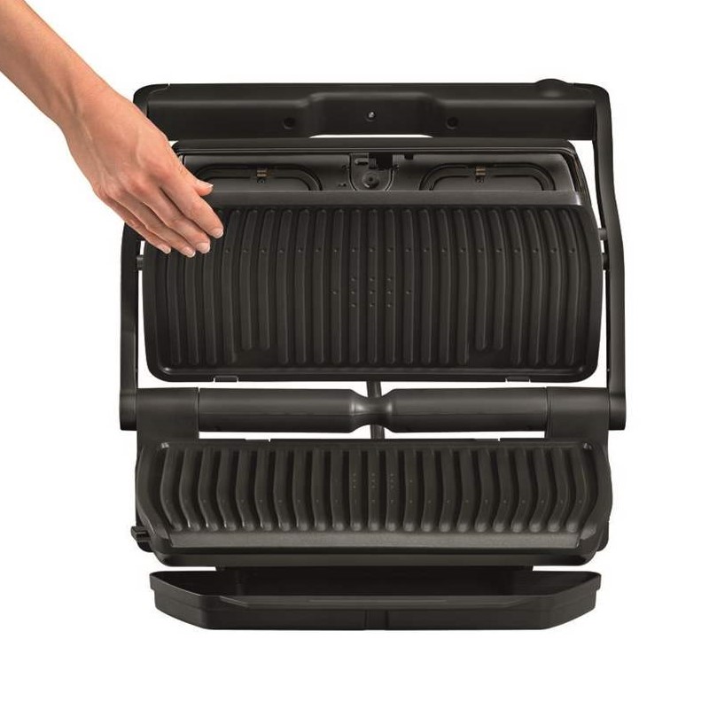 Elektro Kontaktgrill OPTIGRILL + XL GC722834, schwarz, Tefal