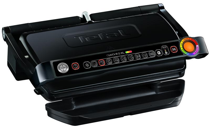 Elektro Kontaktgrill OPTIGRILL + XL GC722834, schwarz, Tefal