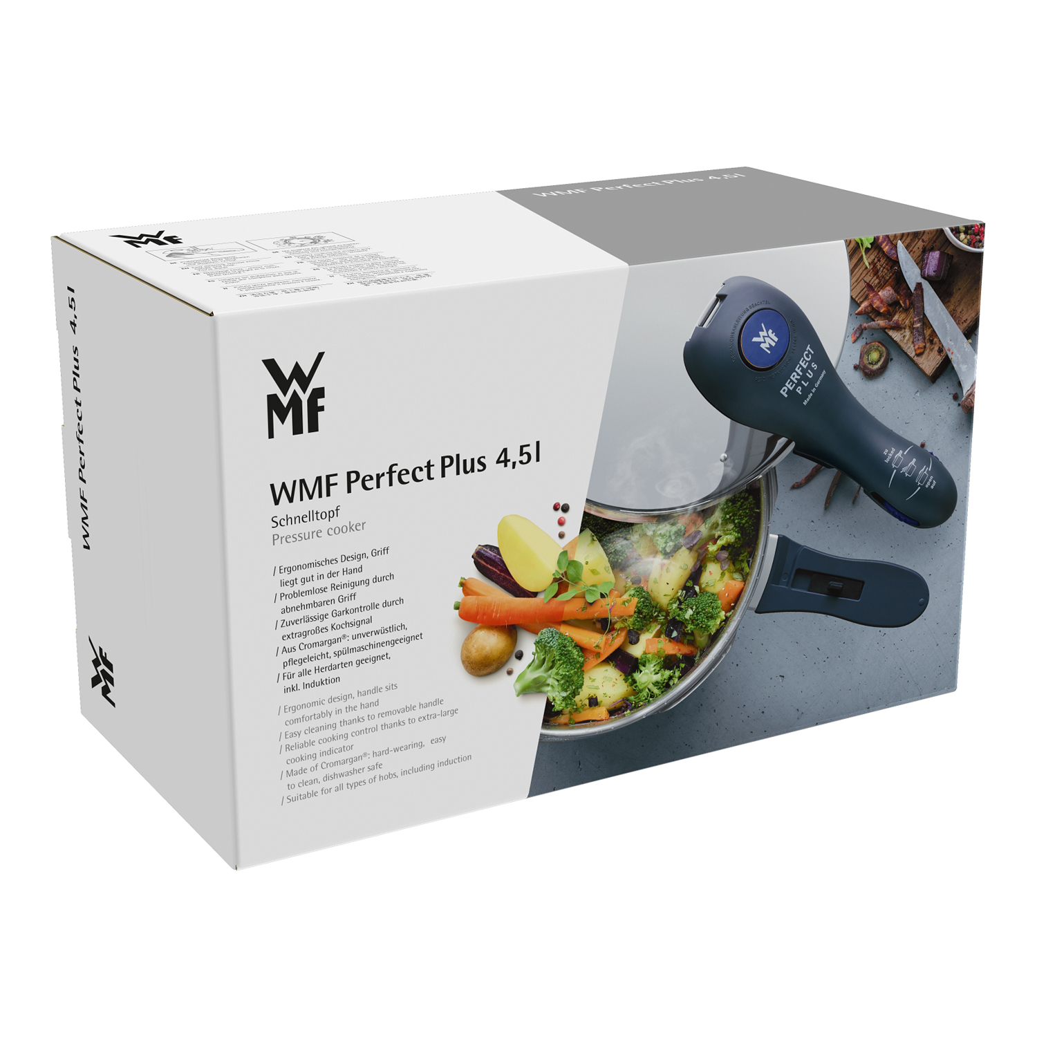 Schnellkochtopf PERFECT PLUS 4,5 l, ohne gelochten Einsatz, WMF