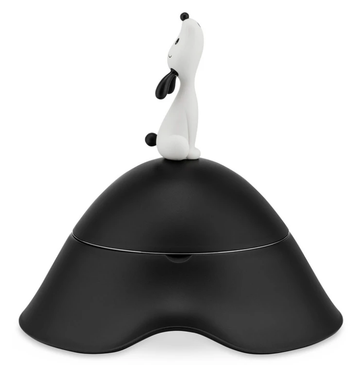 Hundenapf LULA 600 ml, schwarz, Alessi
