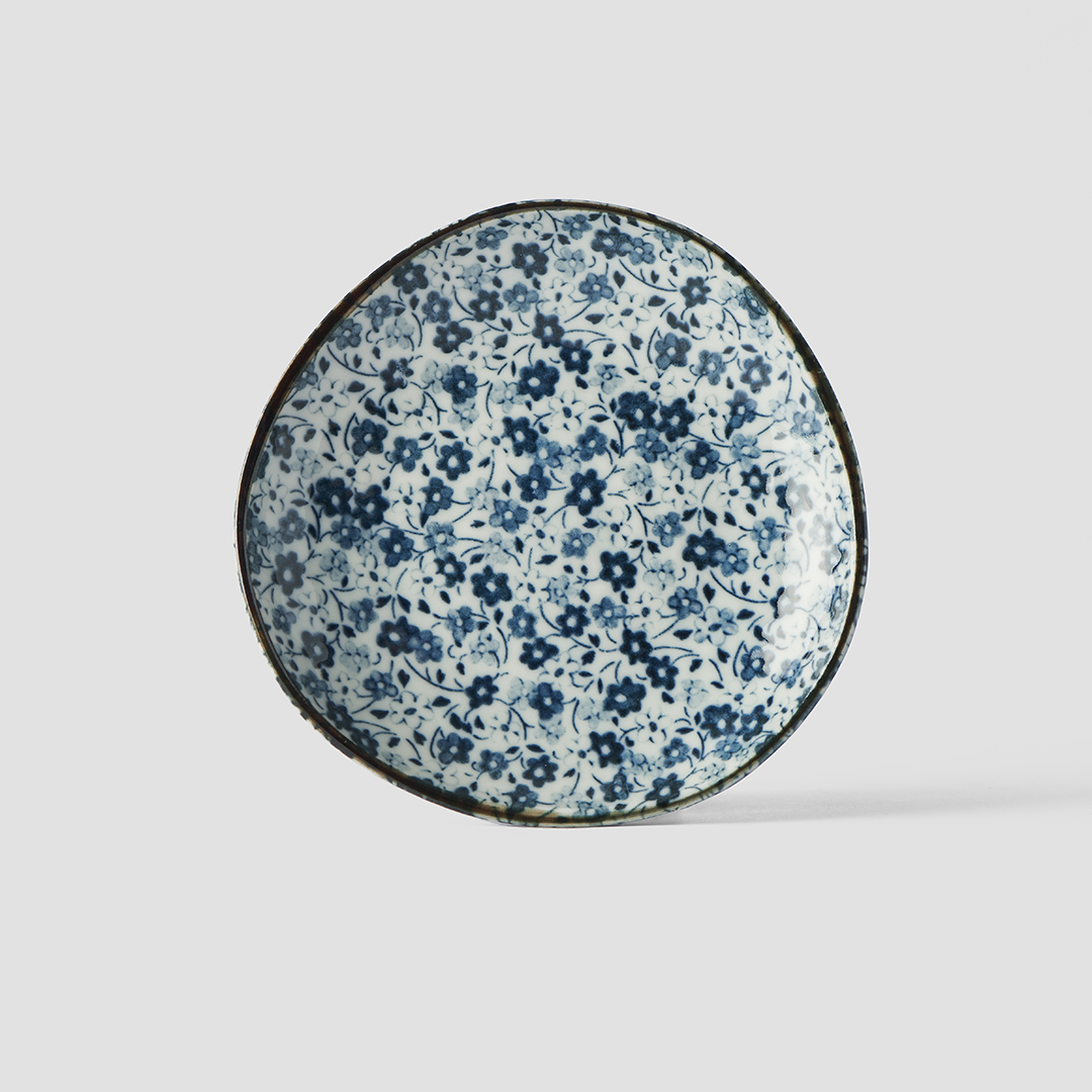 Untertasse BLUE DAISY 12 cm, MIJ