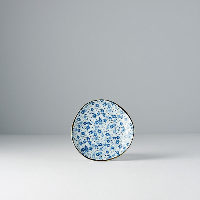 Untertasse BLUE DAISY 12 cm, MIJ