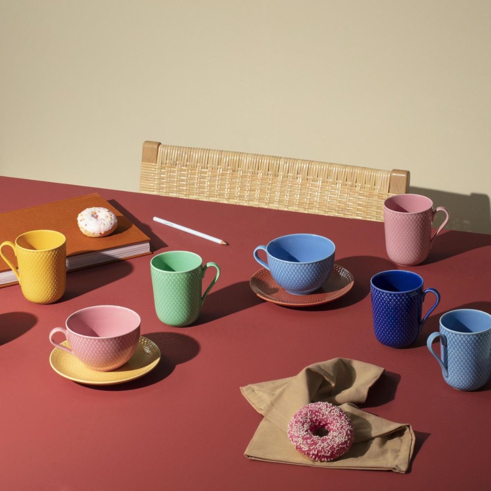 Tasse RHOMBE 300 ml, rosa, Lyngby