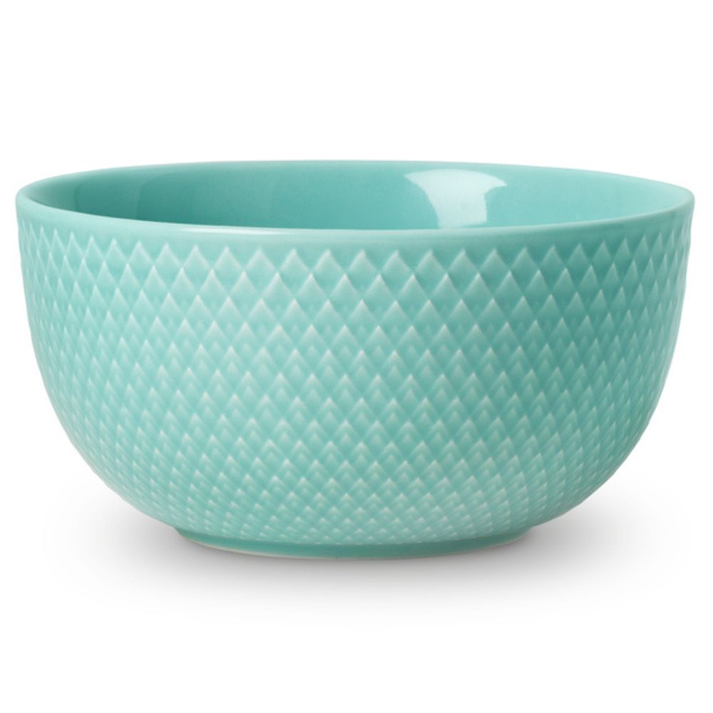 Servierschale RHOMBE 13 cm, wasserblau, Lyngby