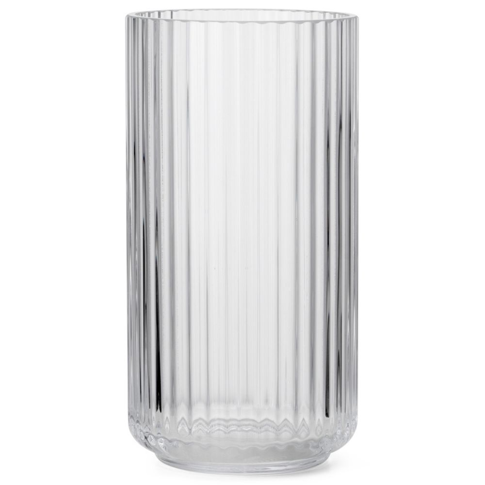 Vase 25 cm, Klarglas, Lyngby