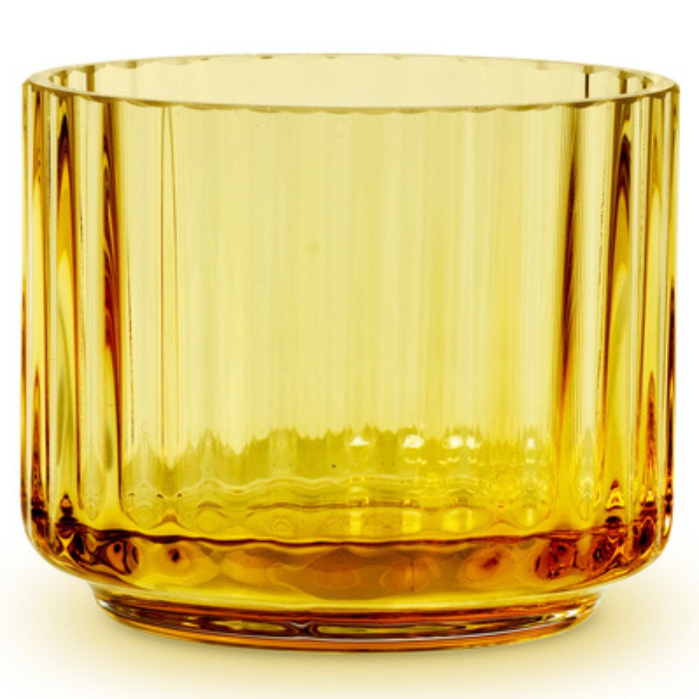 Teelichthalter 7 cm, Bernstein, Lyngby