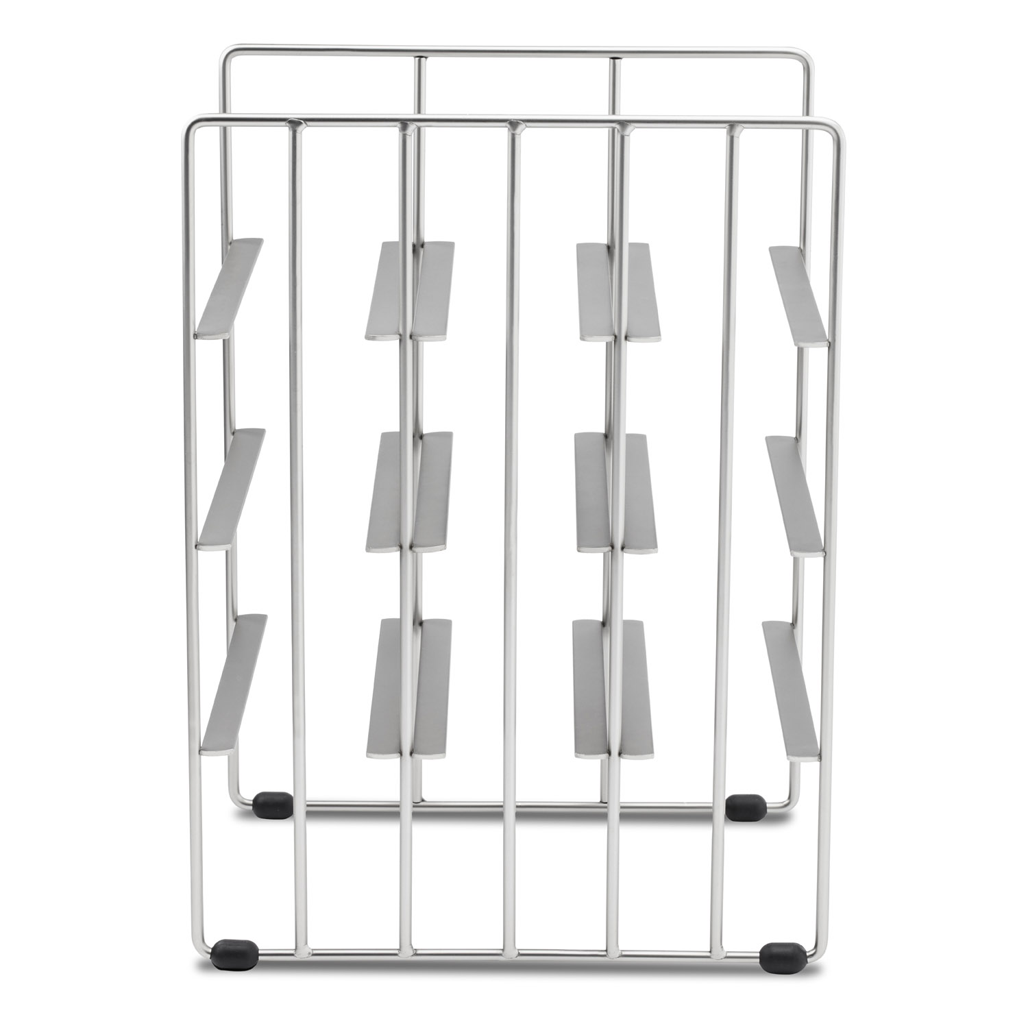 Weinflaschenregal PILARE, für 9 Flaschen, Chrom, Blomus